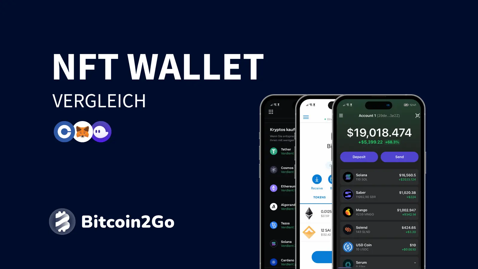 NFT-Wallet-Vergleich