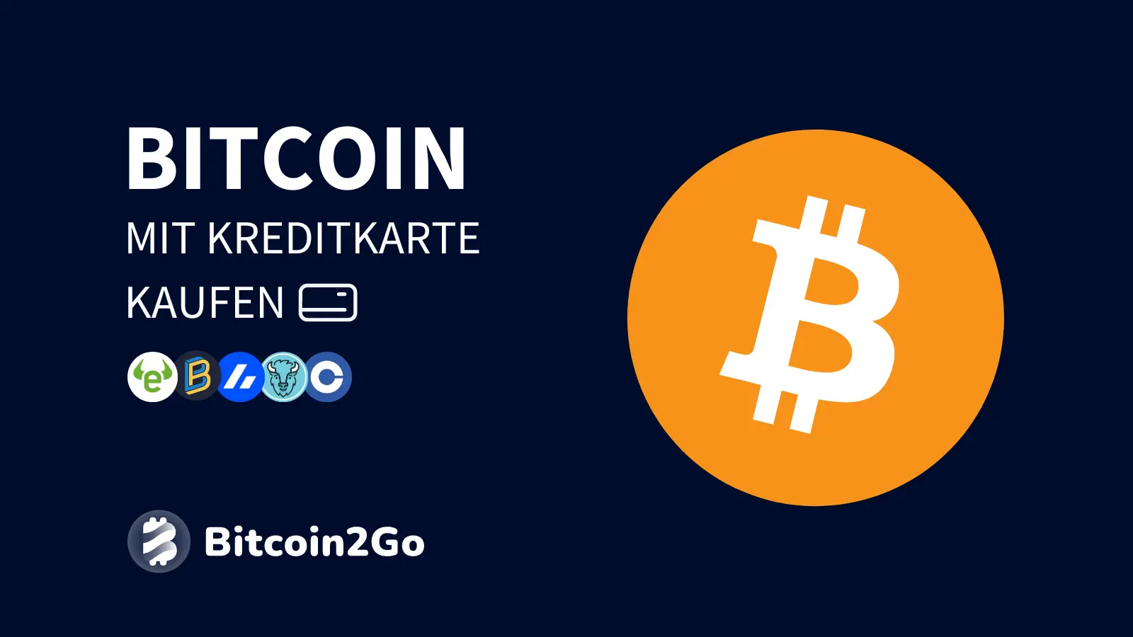 Bitcoin kaufen mit Kreditkarte