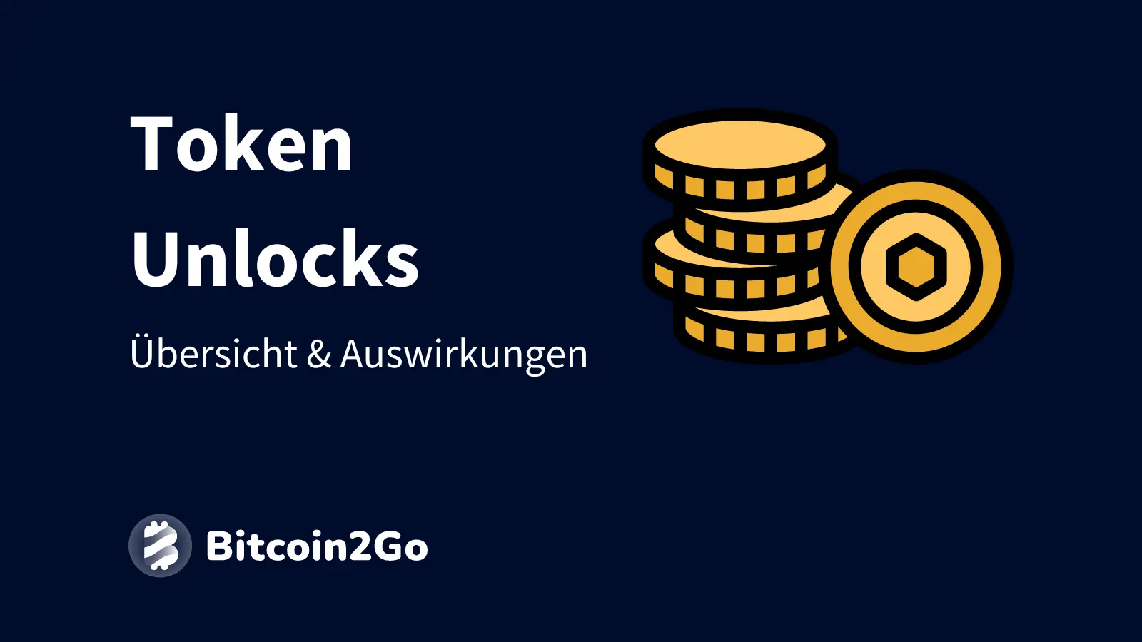 Token Unlocks im Monat - Titelbild