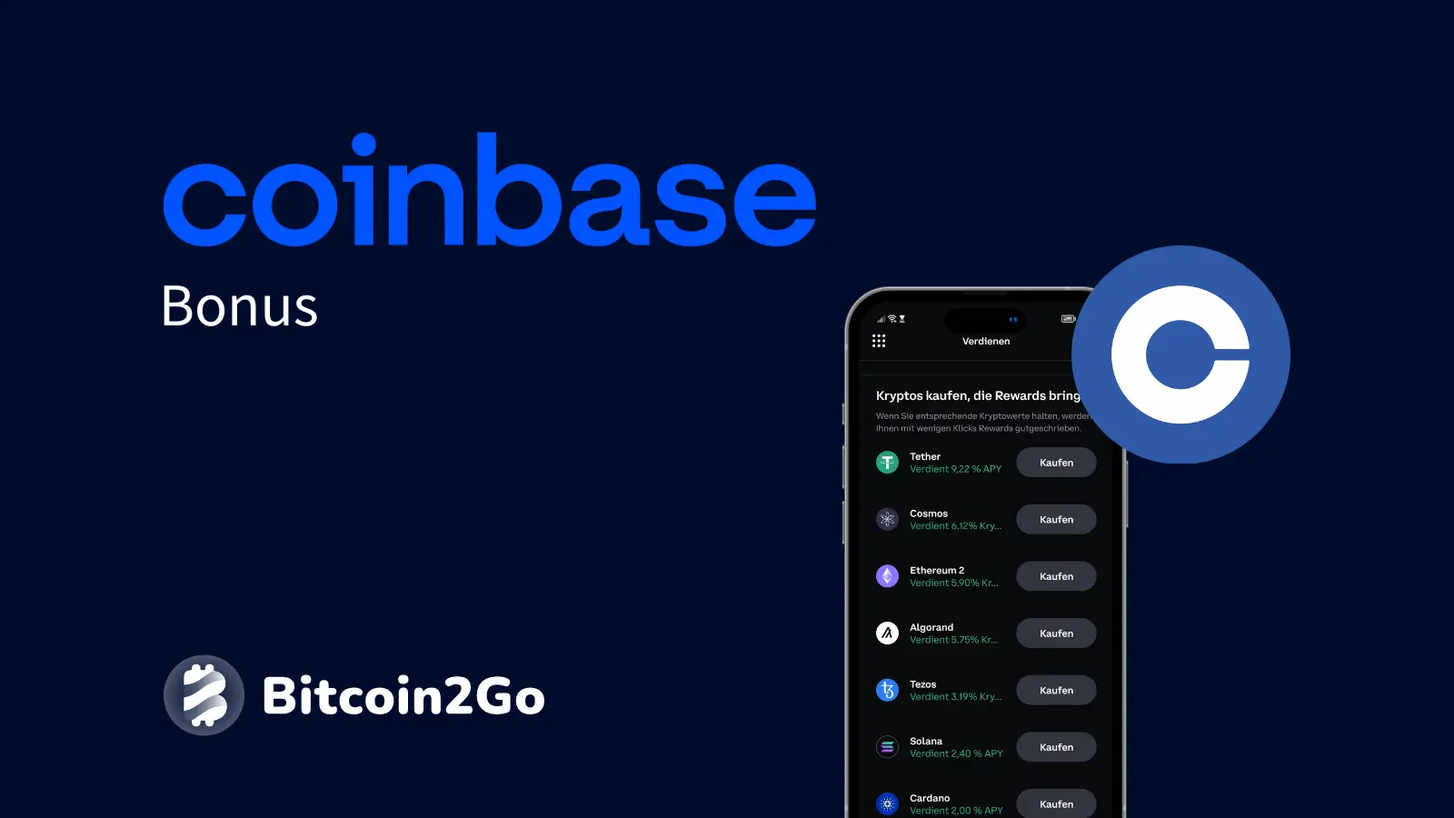 Coinbase Aktionscode