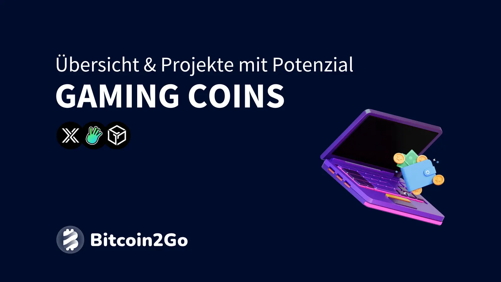 "Was ist GameFi und was sind Gaming Coins" - Titelbild