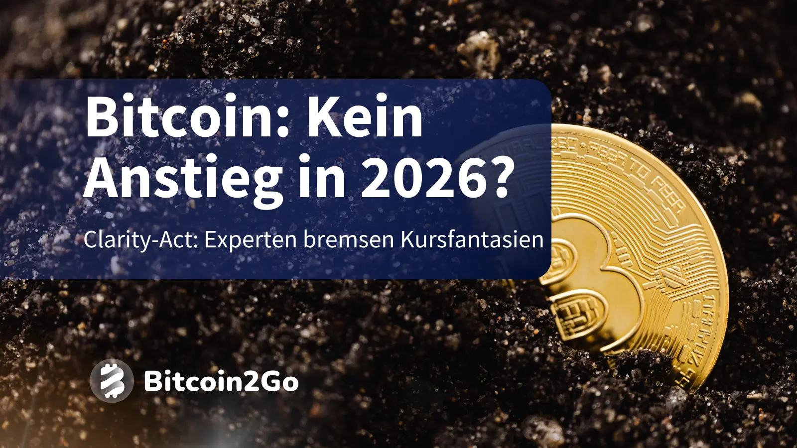 Bitcoin: Kein Anstieg in 2026
