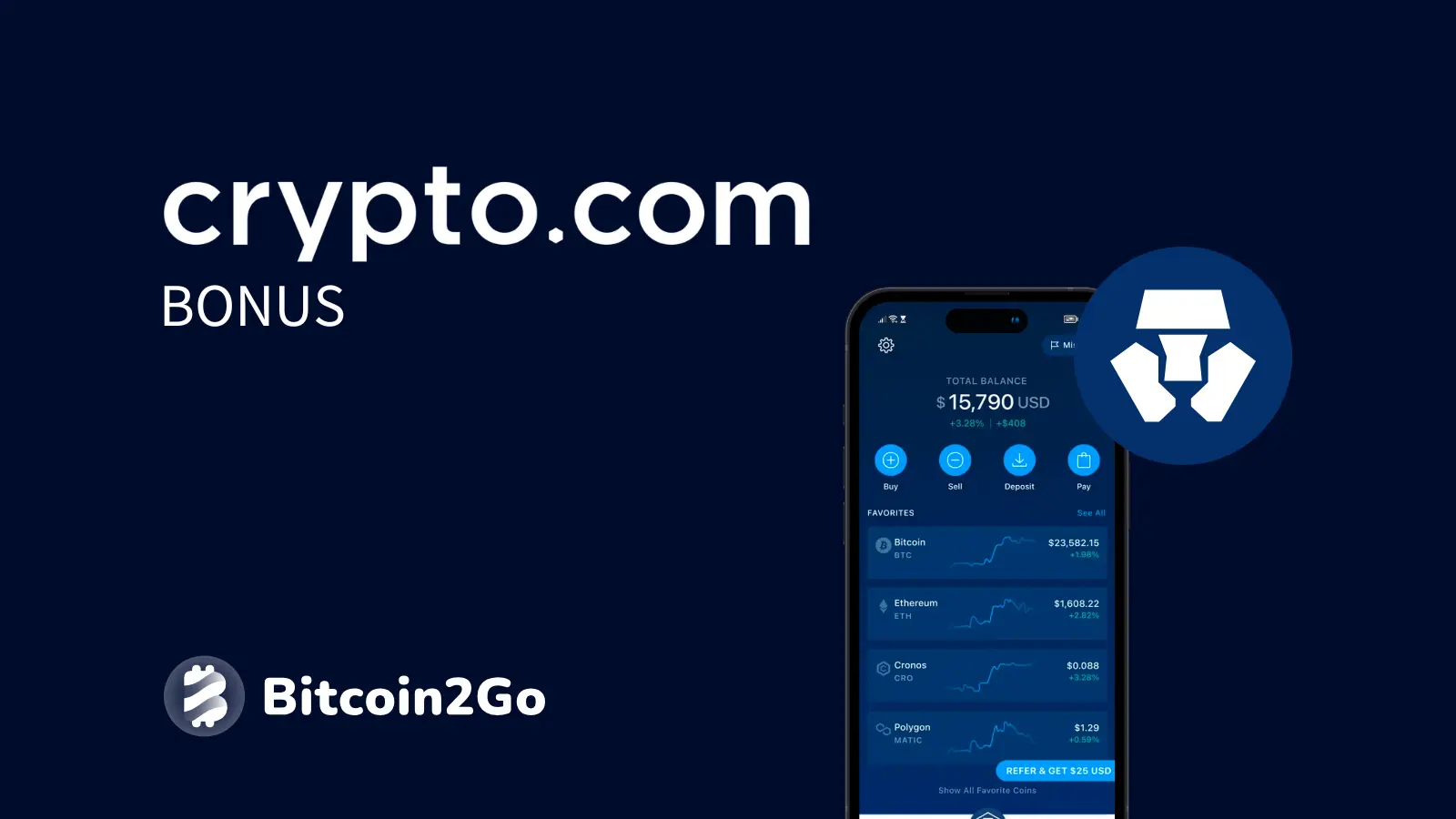 Crypto.com Bonus und Aktionen