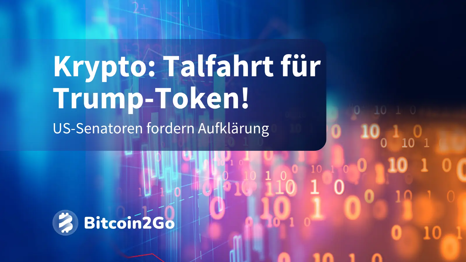 Krypto Debakel: Trump-Coins kollabieren, 90 Prozent Verlust
