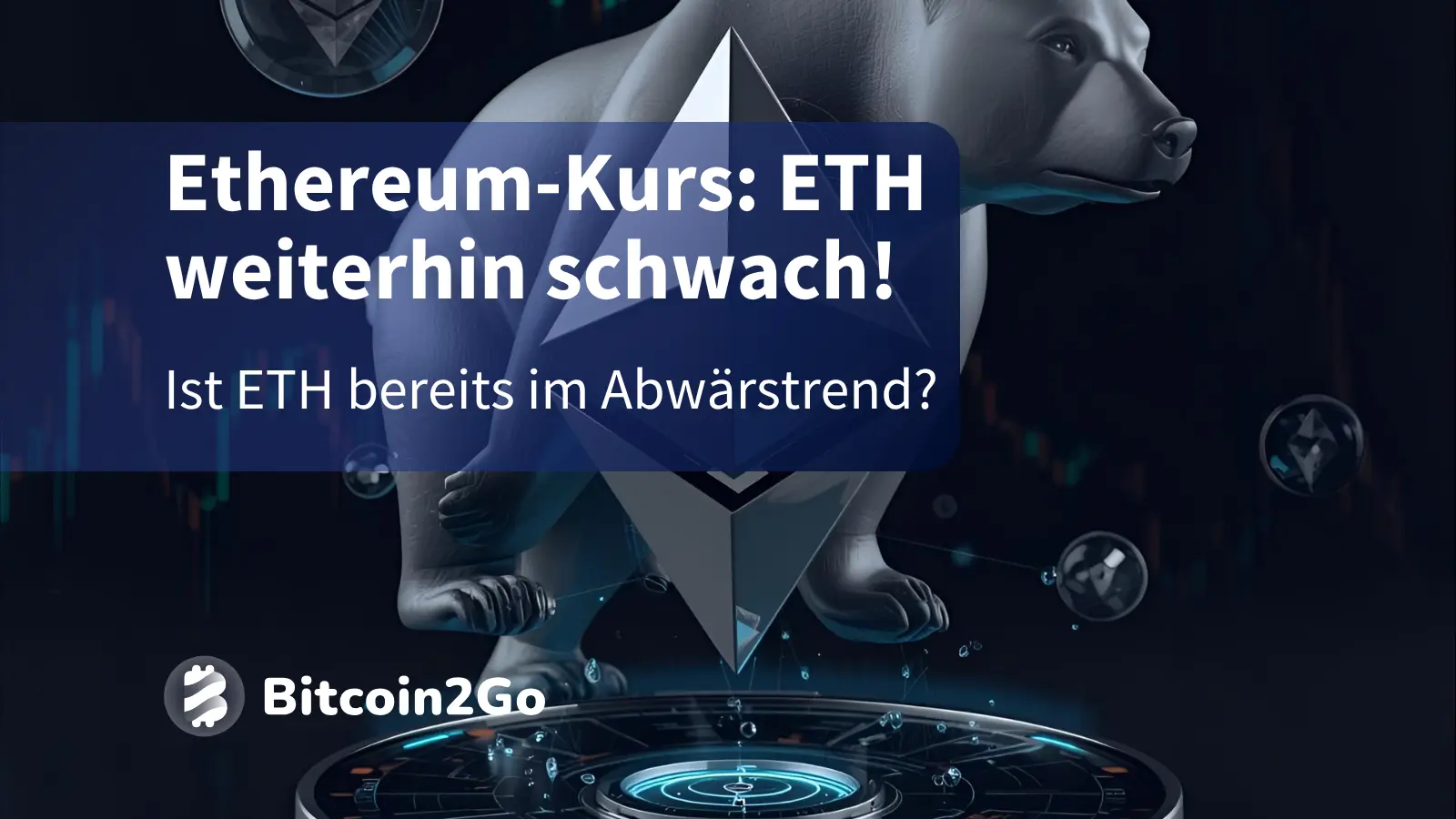 Ethereum-Kurs: Droht ETH der nächste Crash?