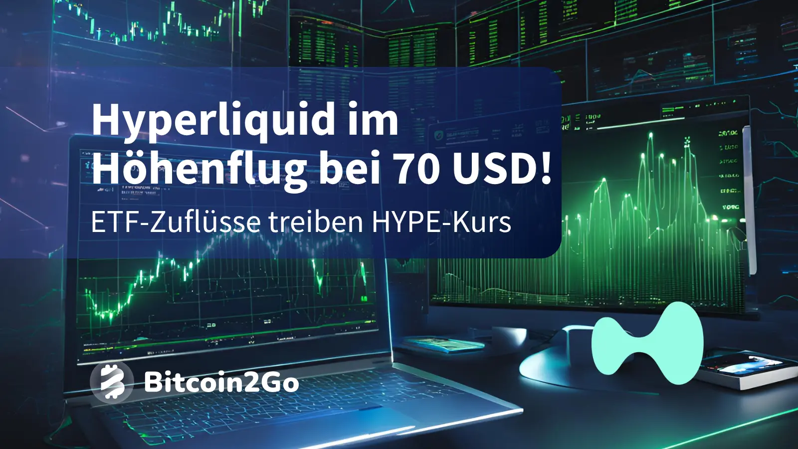 Hyperliquid im Höhenflug bei 70 USD