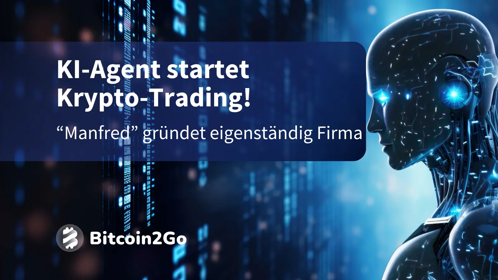 KI-Agent startet Krypto-Trading