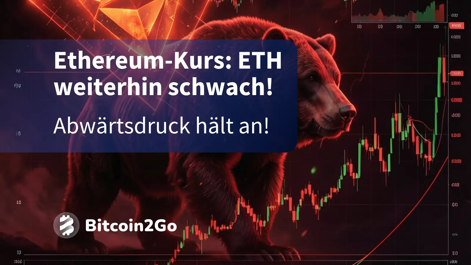 Ethereum-Kurs: Drohen neue Tiefs bei ETH?