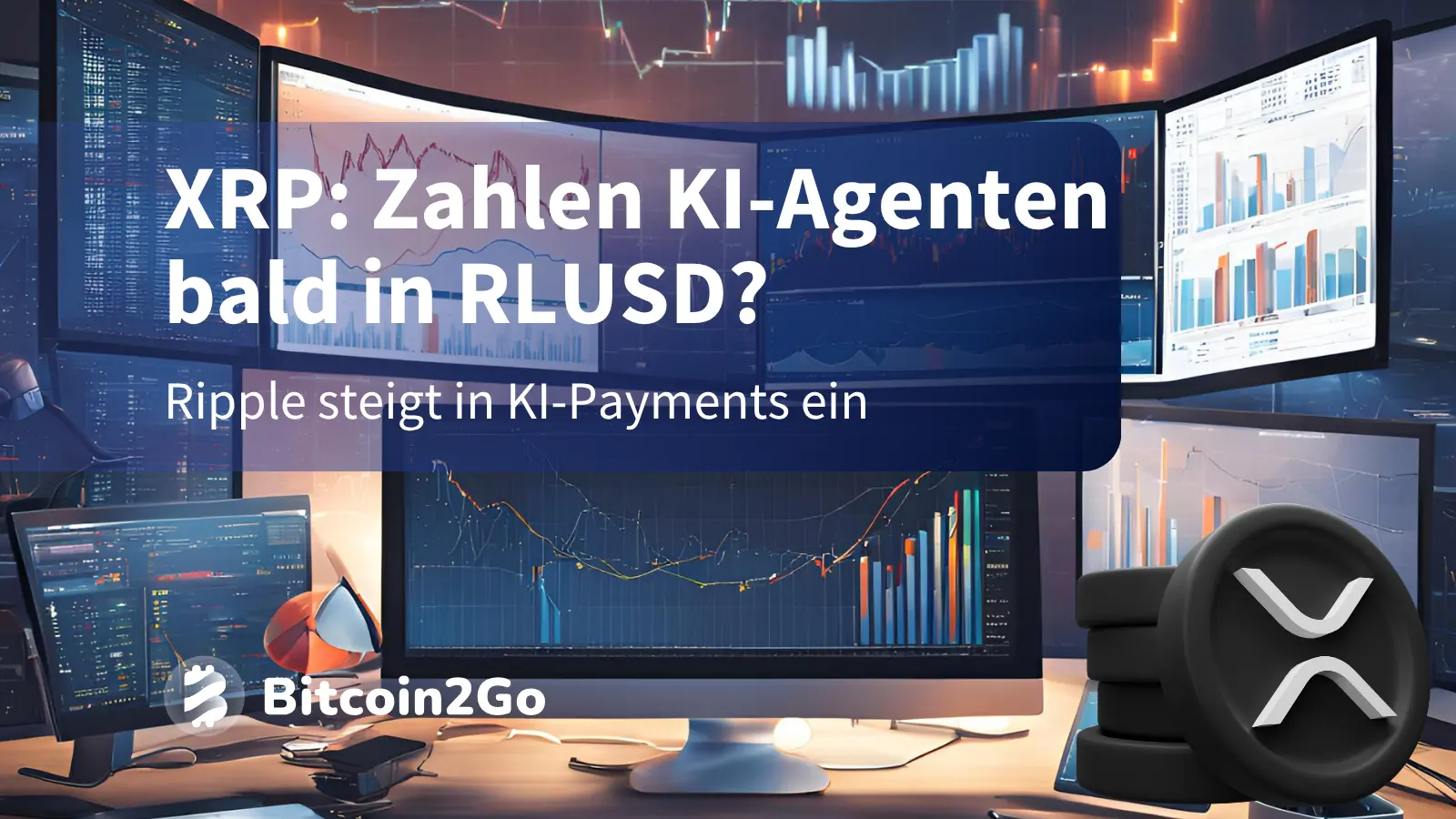 XRP: Zahlen KI-Agenten bald in RLUSD