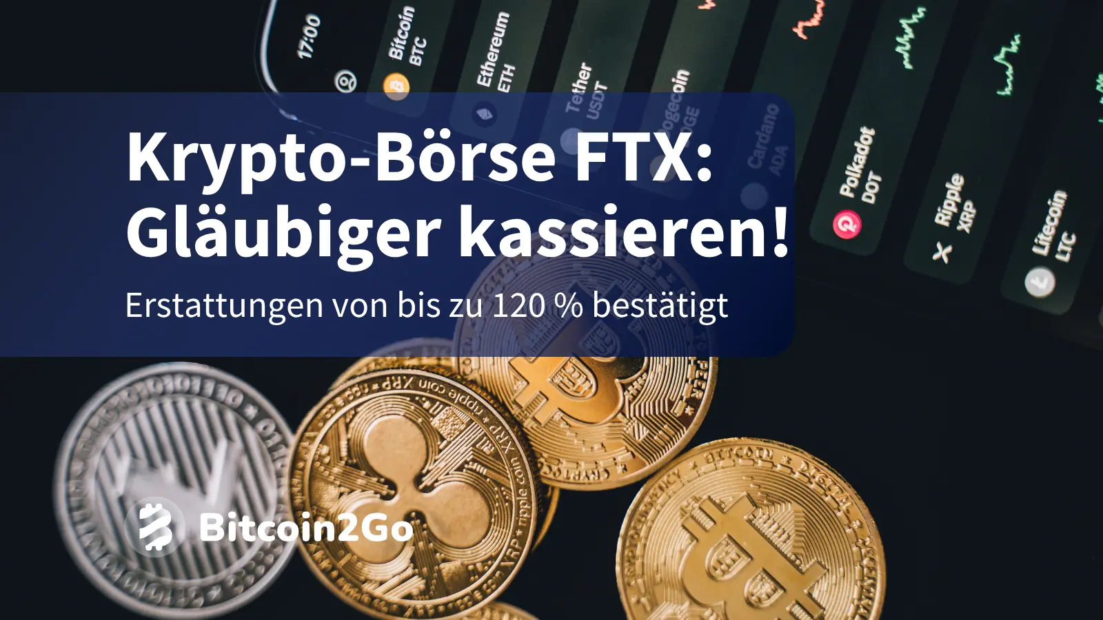 Krypto-Börse FTX: Gläubiger kassieren