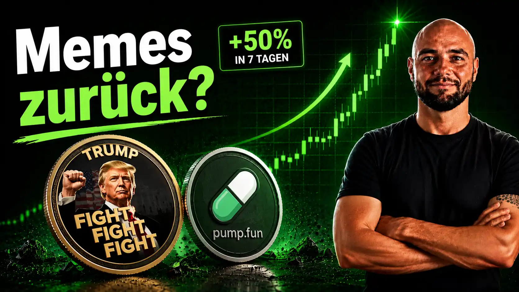 Official Trump und Pump.fun mit +50% in 7 Tagen: Comeback der Memes?