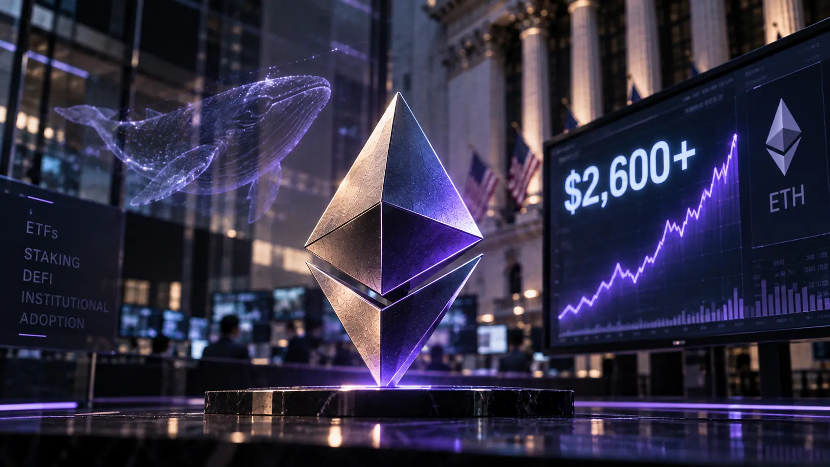 Ethereum über 2.600 USD: Was hinter der Rallye steckt