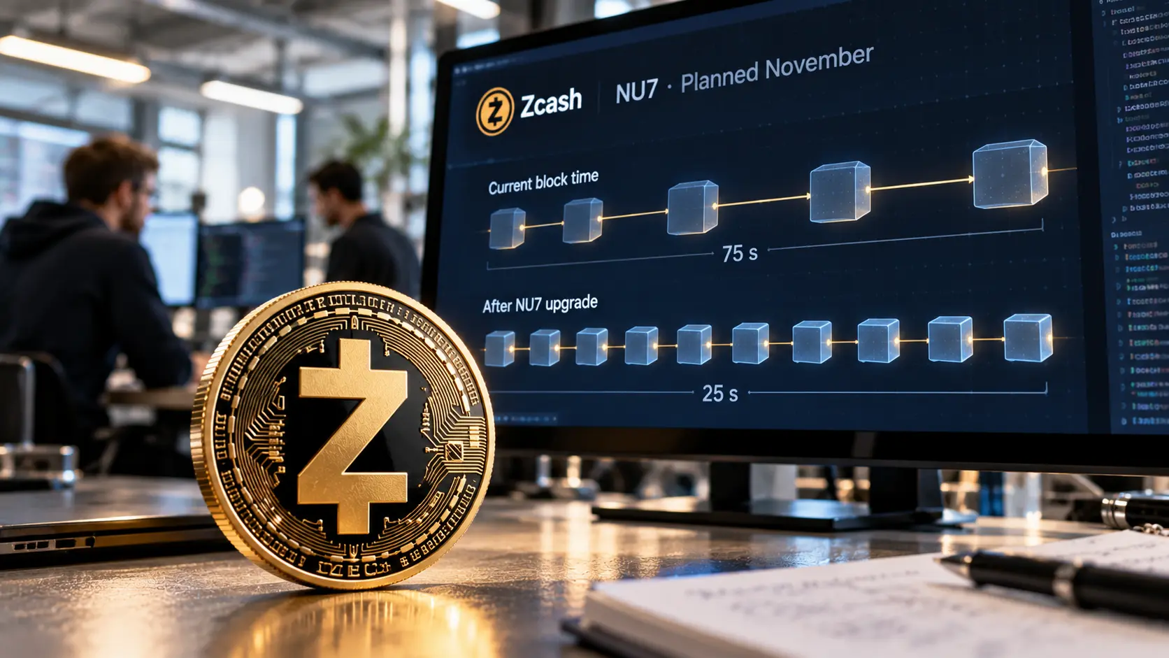 Zcash vor November-Upgrade: Schnellere Zahlungen, neuer Schub für ZEC?