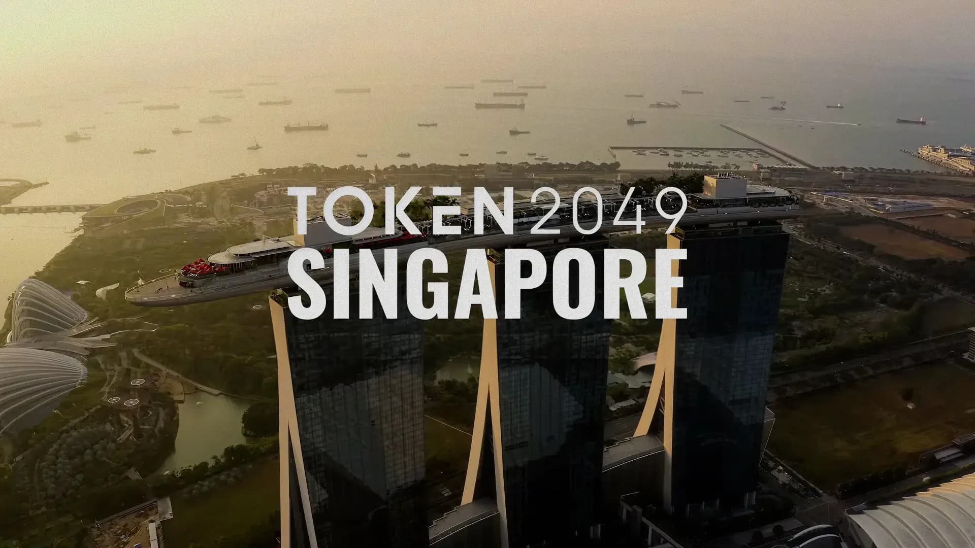 TOKEN2049 Singapore – Blick auf das Marina Bay Sands in Singapur
