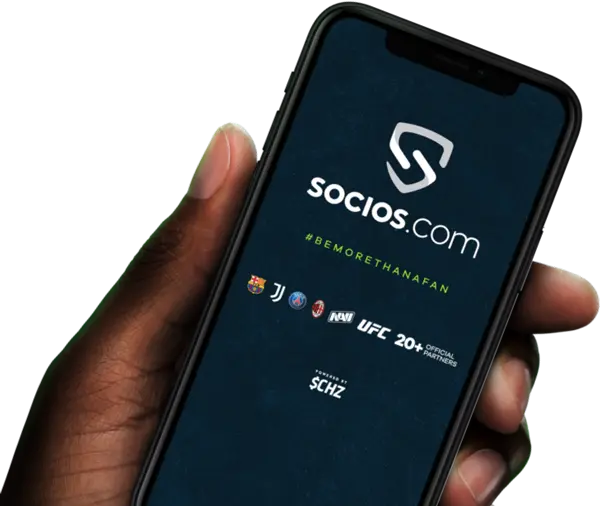 Socios.com: Übersicht der bekanntesten Partner. Quelle: socios.com