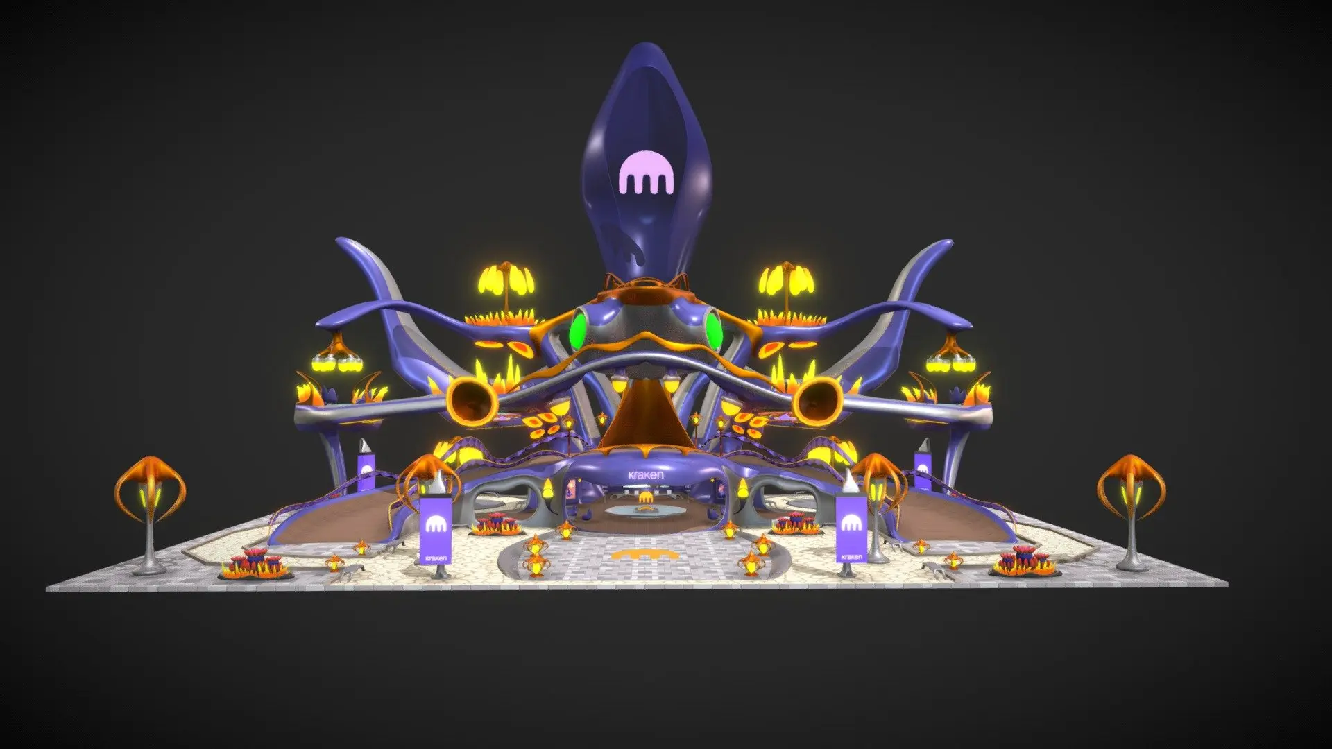 Die Krypto Börse Kraken in Decentraland