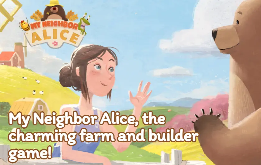 my neighbor alice Landingpage