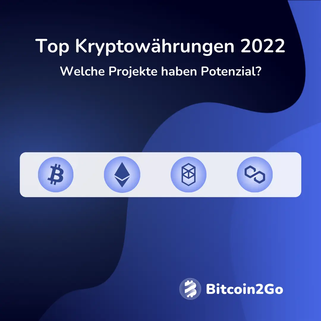 Kryptowährungen mit Zukunft: 12 Coins mit größtem Potenzial 2022