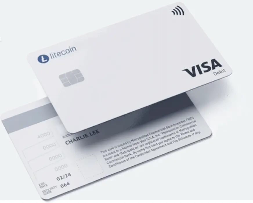 Litecoin Visa-Karte