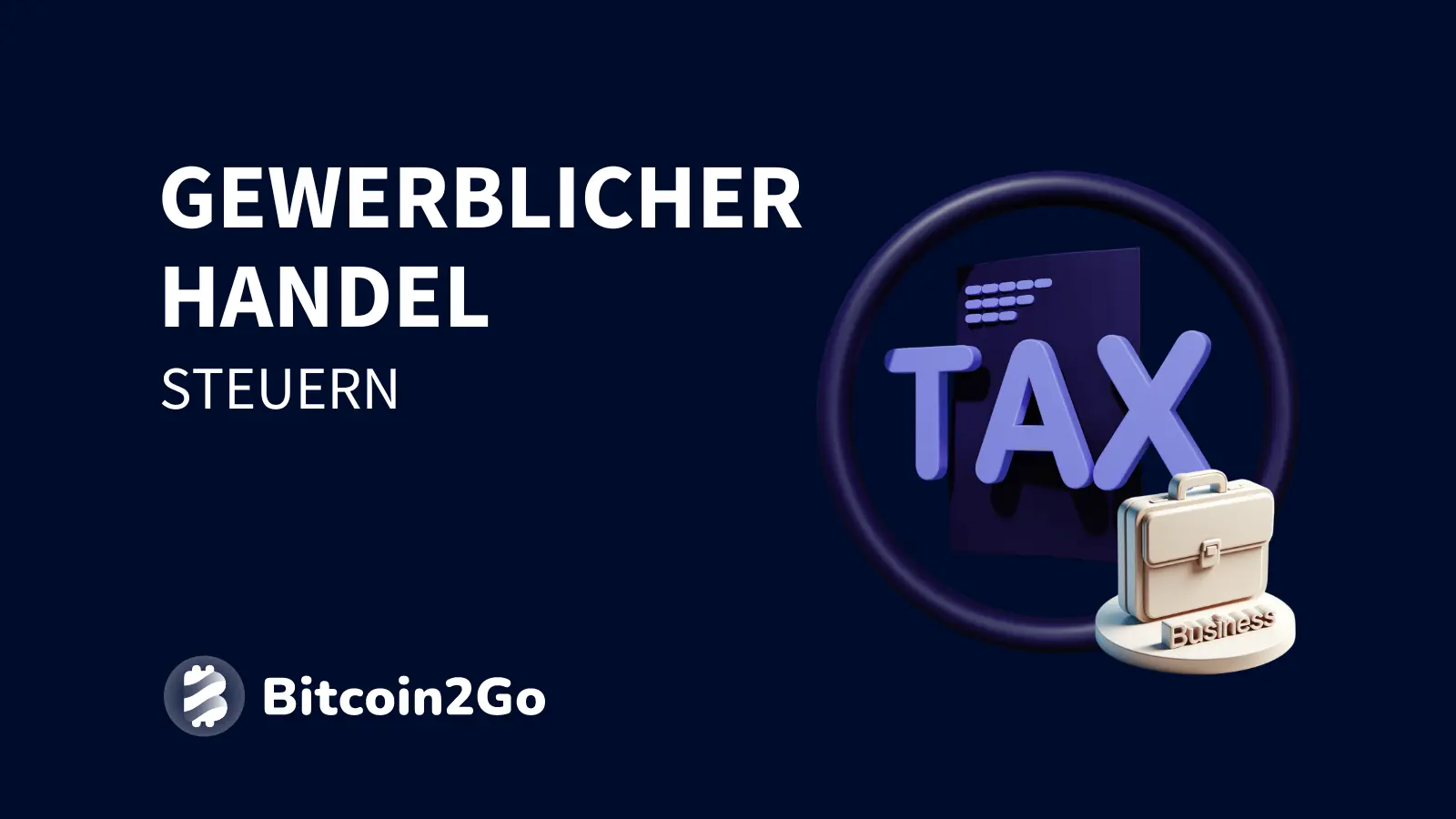 Krypto Trading Gewerbe und Steuern: GmbH und Gewerbe