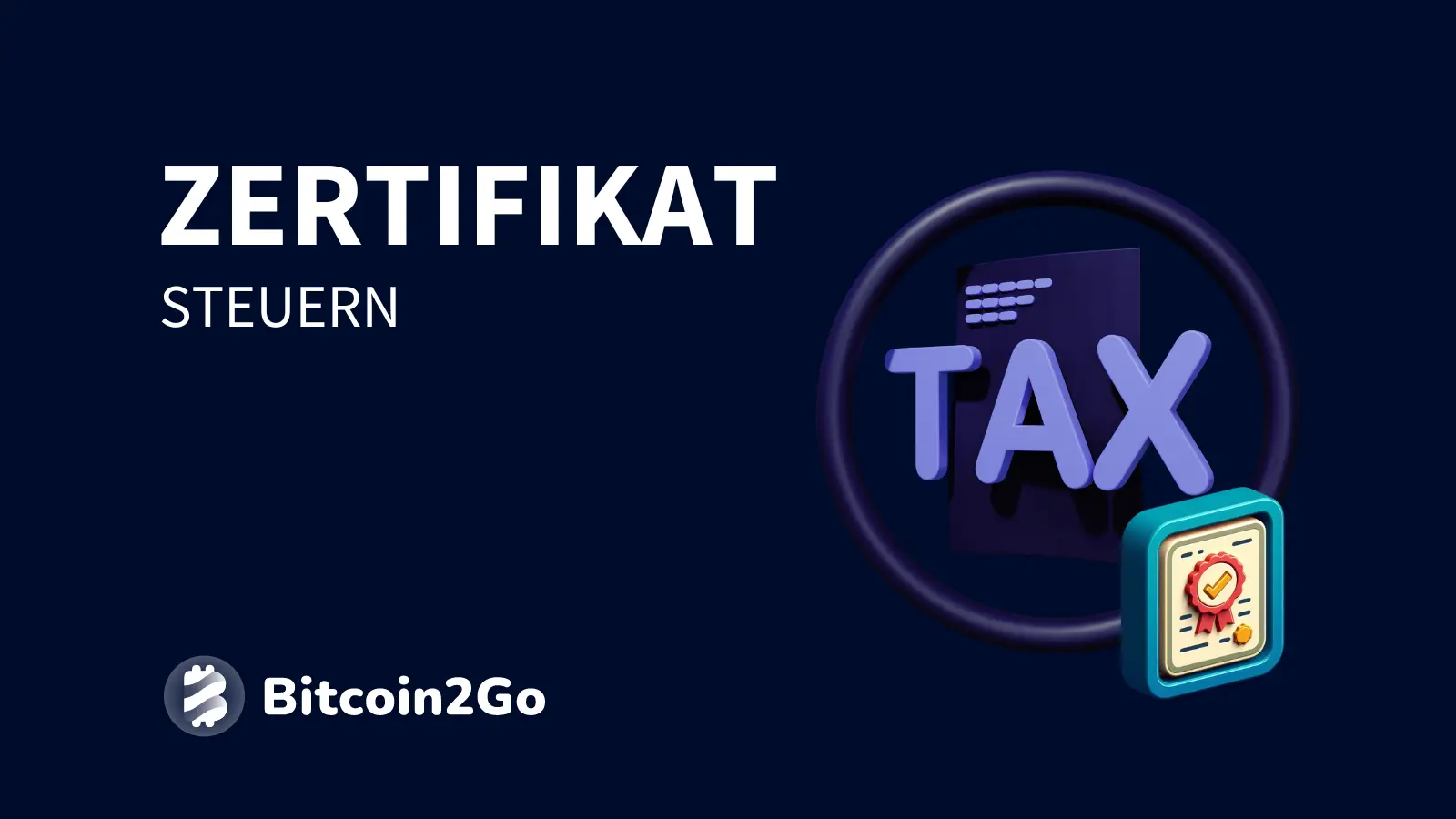 Krypto Zertifikate Steuern » Infos und Fakten (2024)