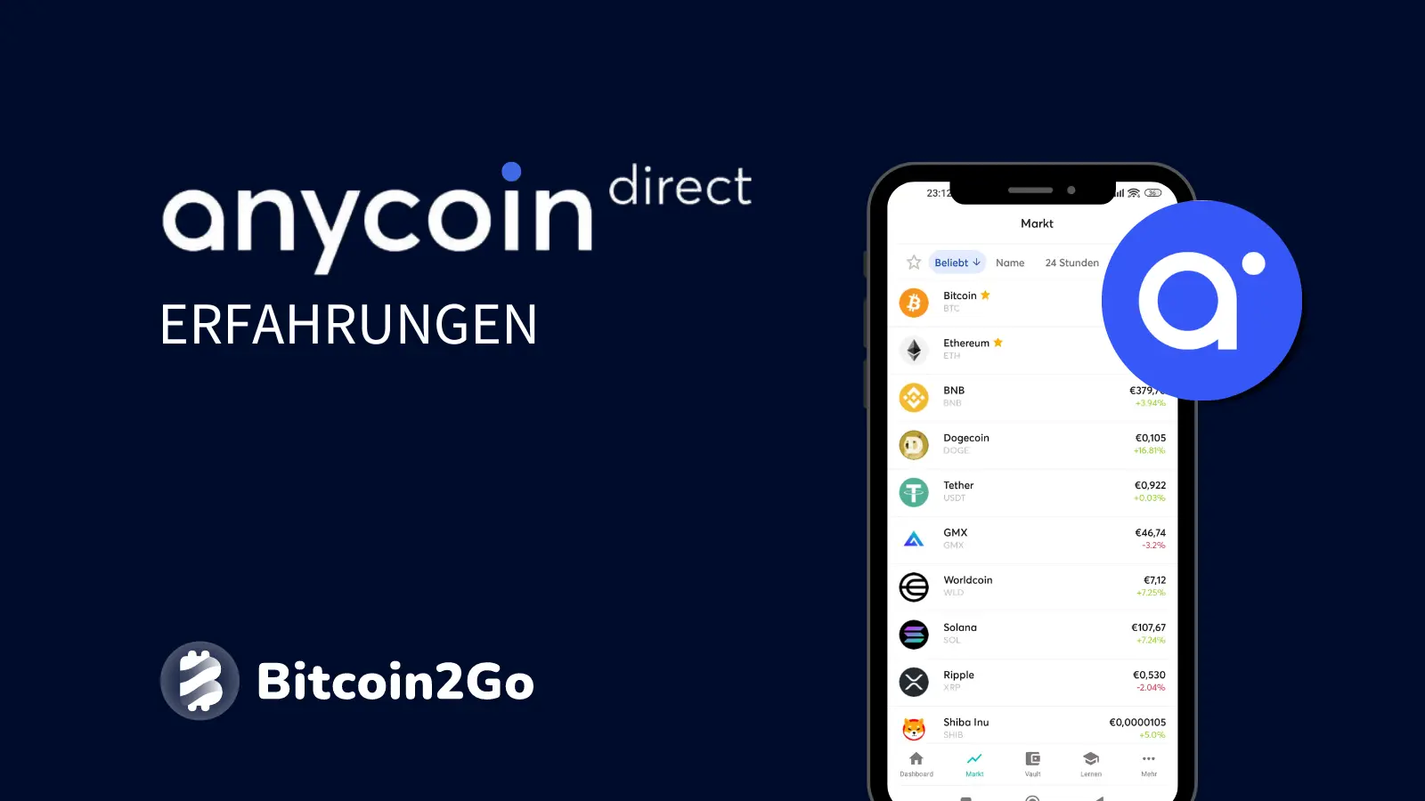 Anycoin Direct • Test, Erfahrungen & Bewertung (2025)