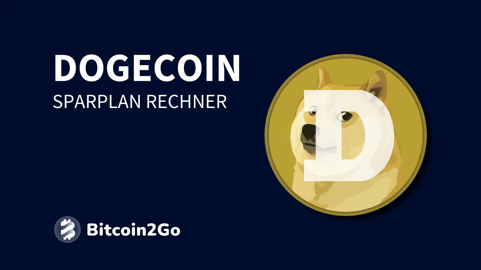 Dogecoin Rechner: Per Sparplan in DOGE investieren