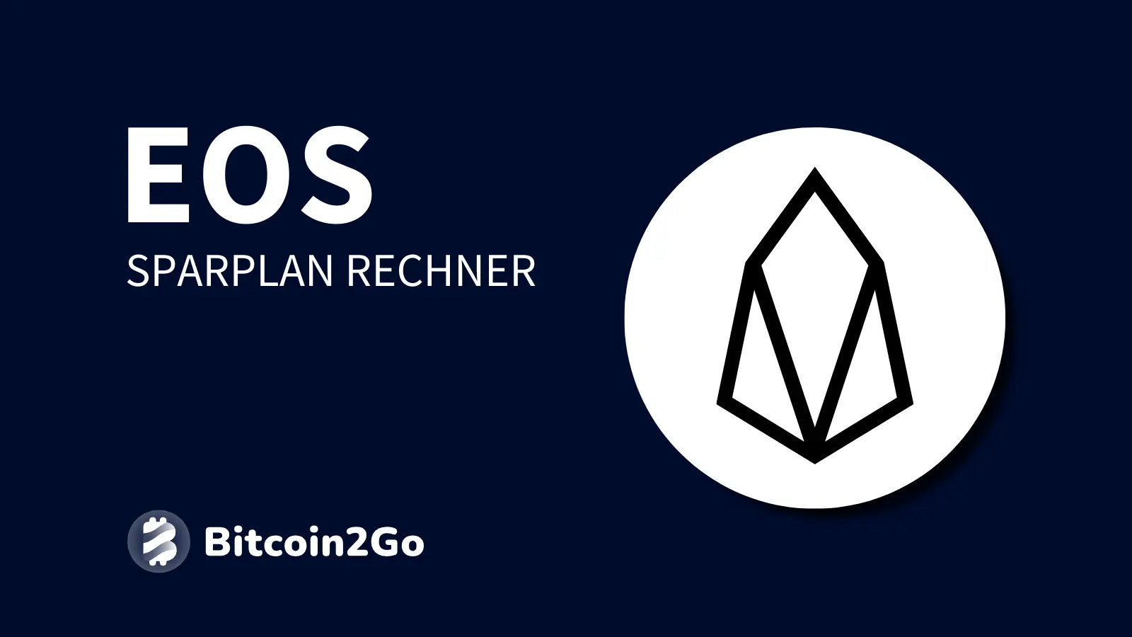 EOS Sparplan Rechner | Bitcoin2Go