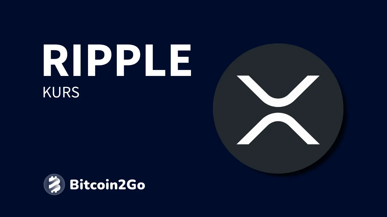 Ripple Kurs • Euro & Dollar Preis | Rechner | Chart