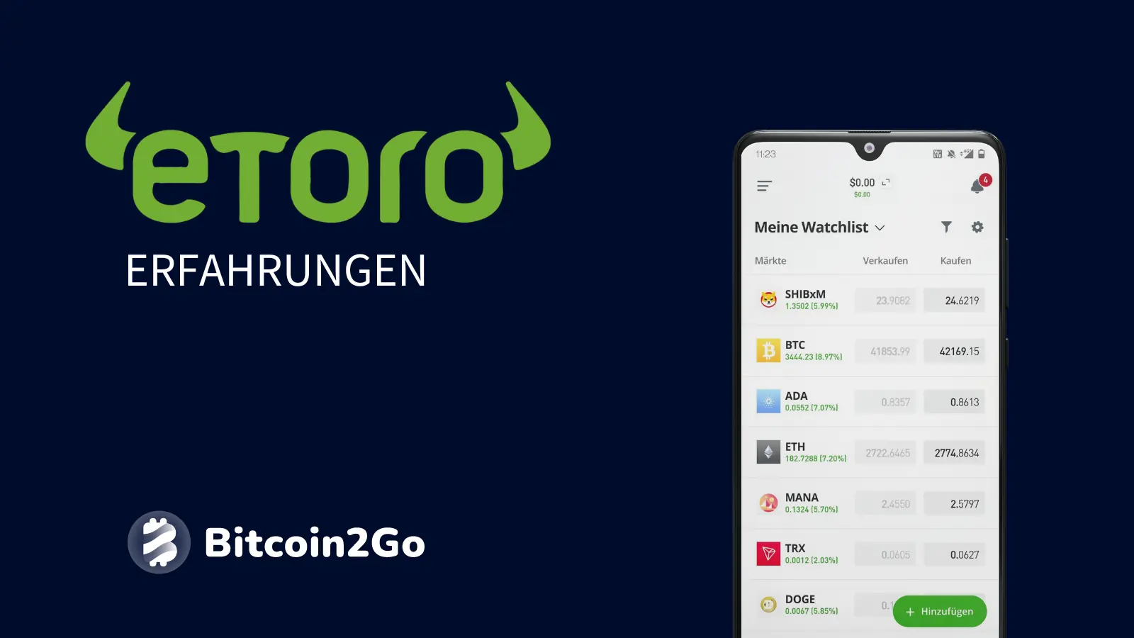 eToro Krypto-Angebot • Test, Erfahrung & Bewertung (2025)
