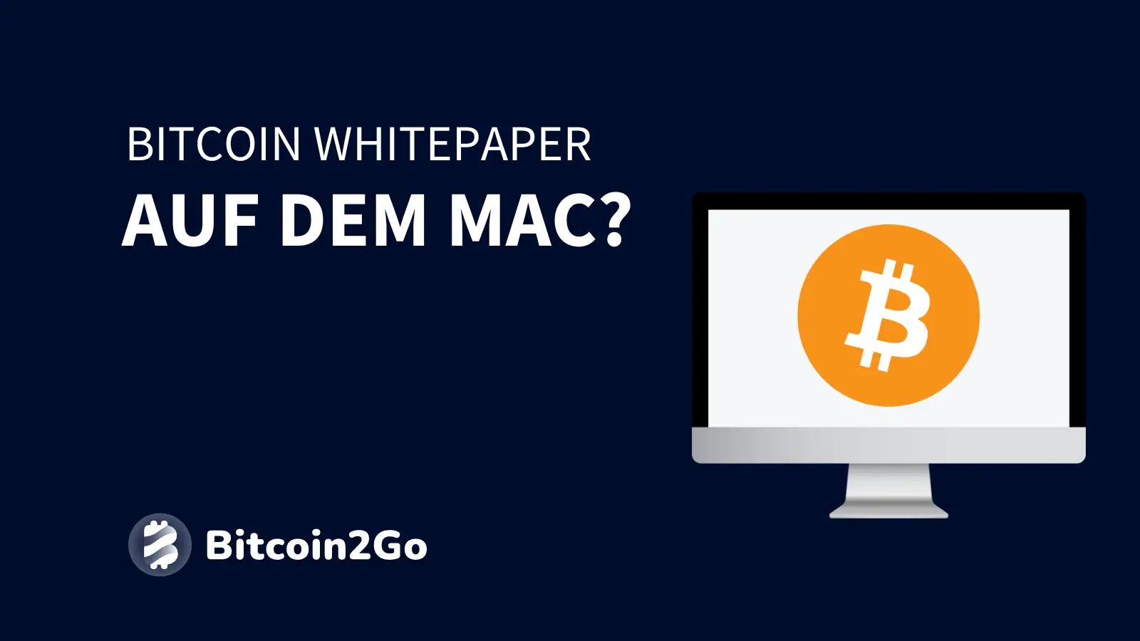 Bitcoin Whitepaper auf dem Mac: Alle Infos (2024)
