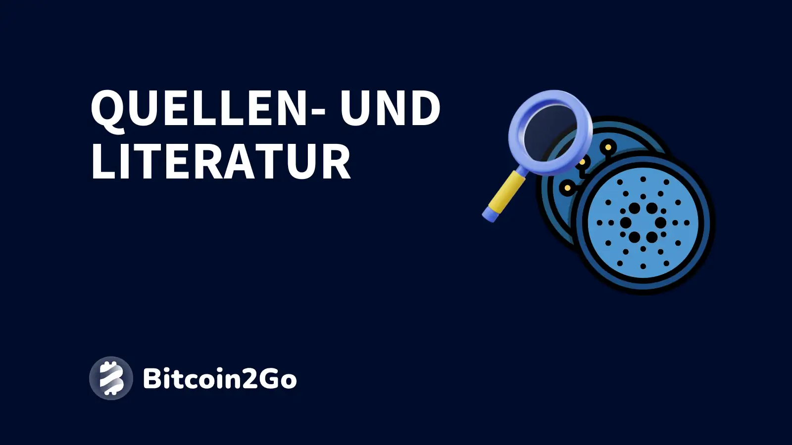 Quellen und Literaturverzeichnis zu Cardano (ADA)