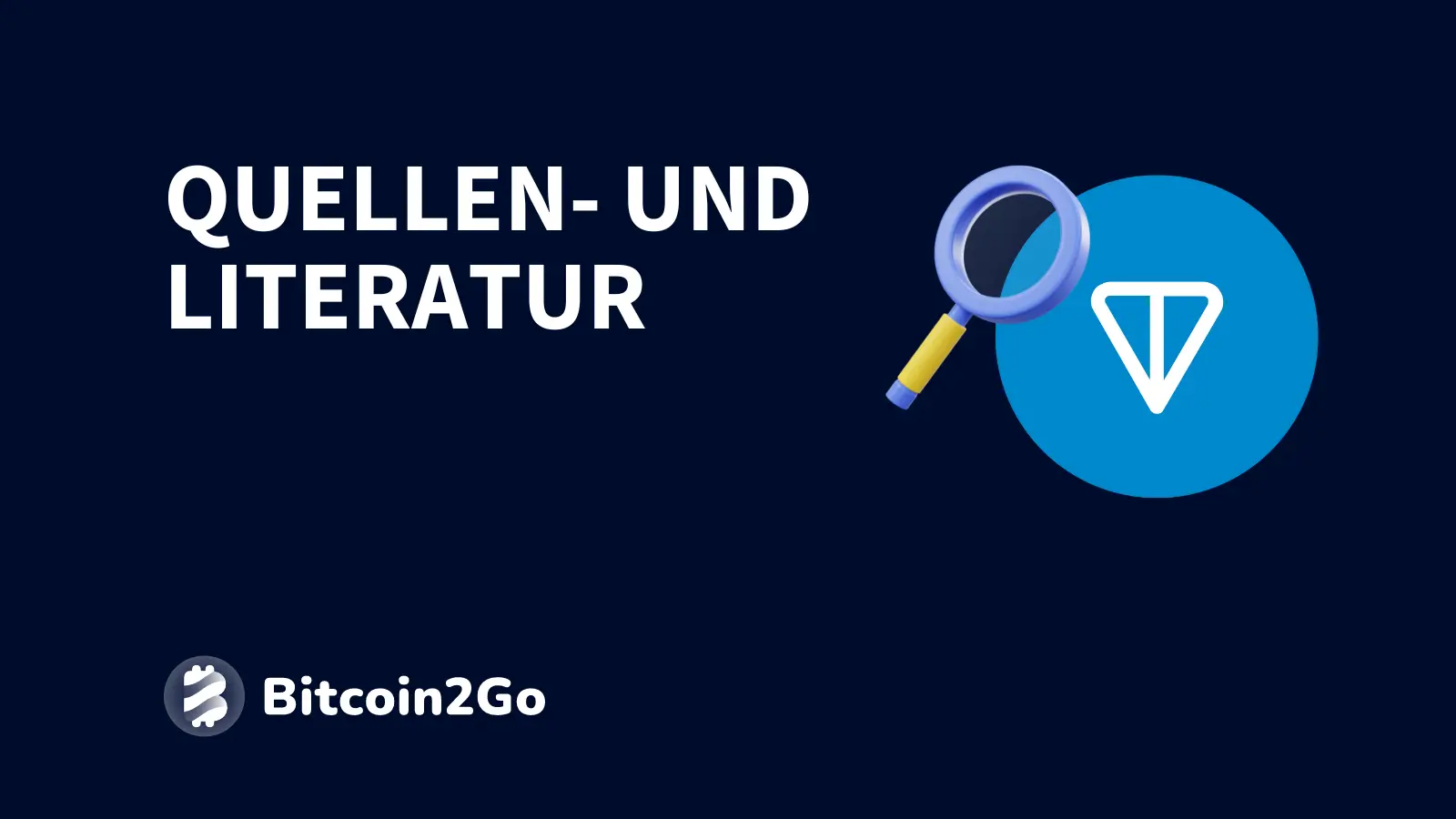 Toncoin Quellen und weiterführende Links