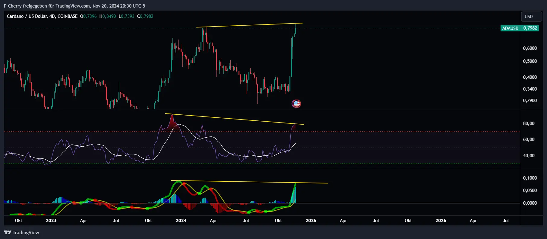 Cardano-Kurs mit + 200 % in 3 Monaten - So geht es weiter!