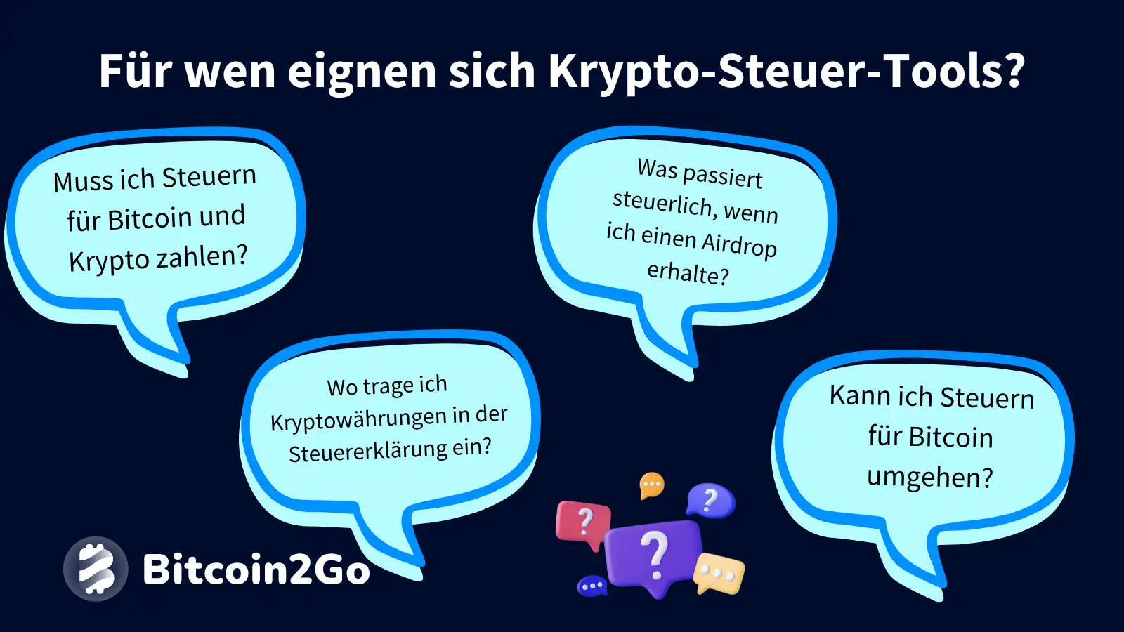 Für wen eignen sich Krypto-Steuer-Tools? - Darstellung