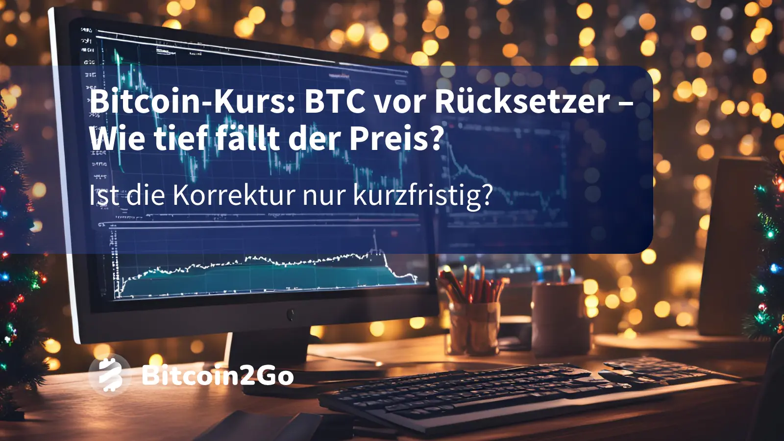 Bitcoin-Kurs: BTC vor Rücksetzer – Wie tief fällt der Preis? – BitRss