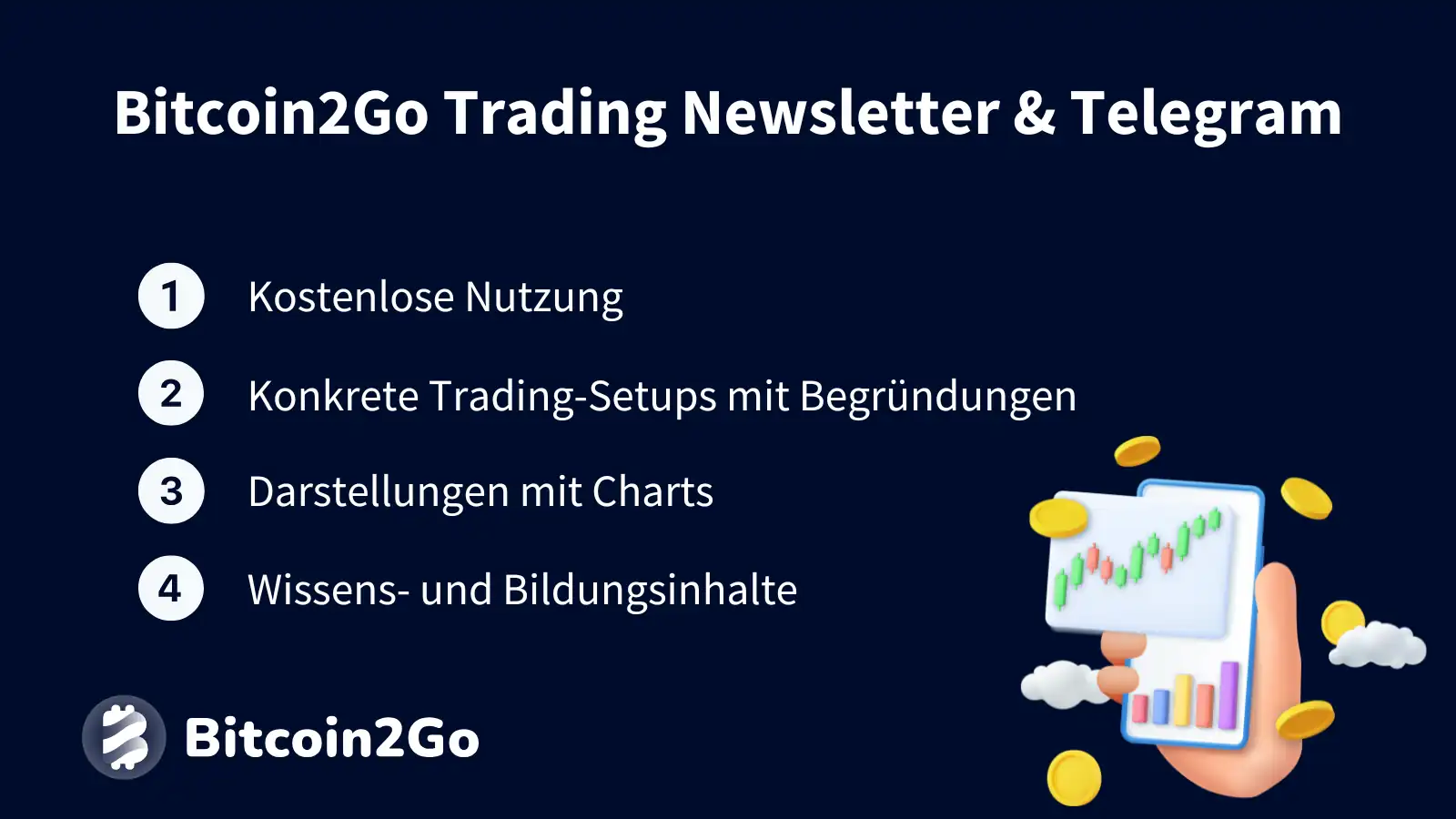 Die Bitcoin2Go Trading Signale