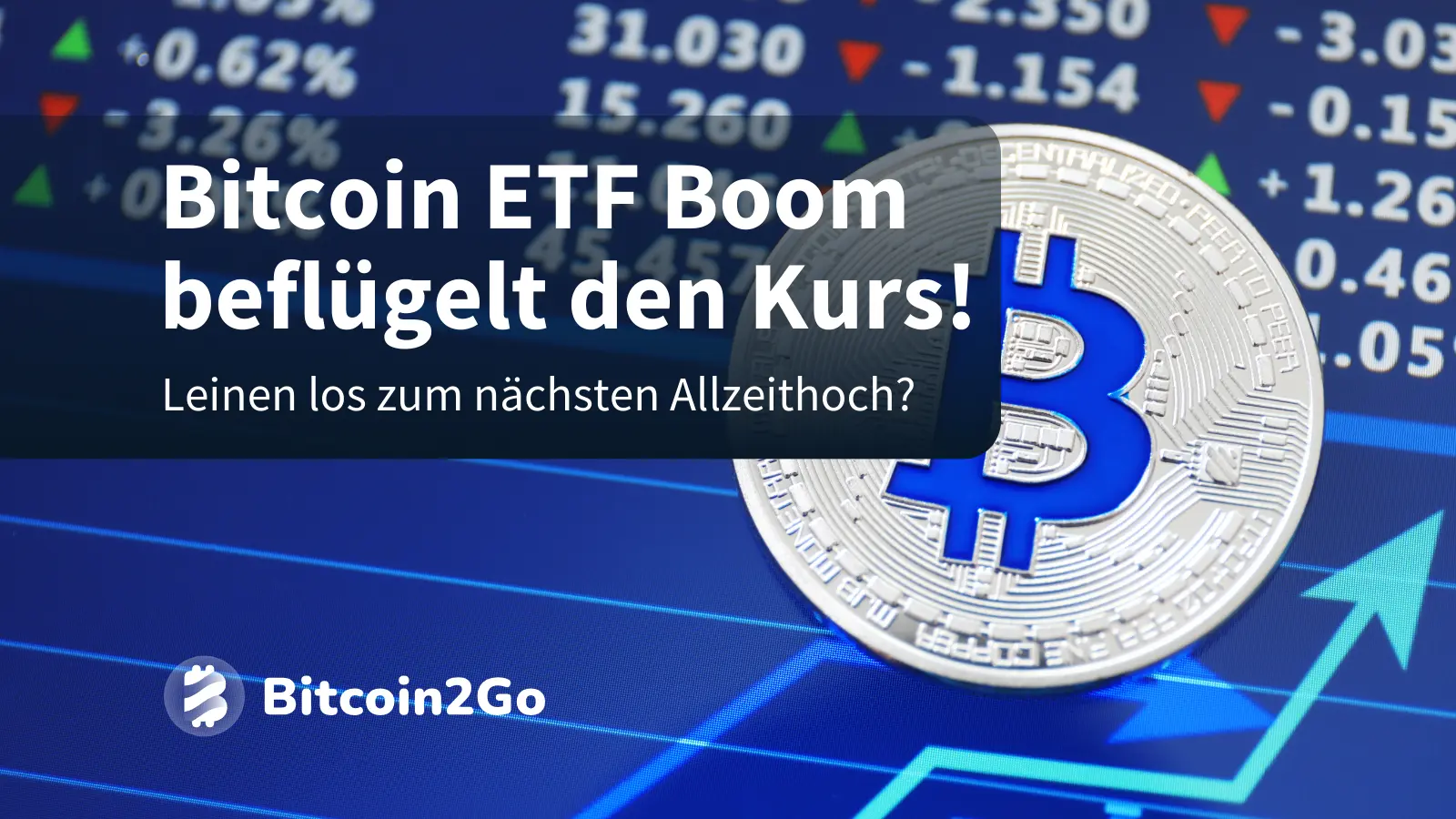 Bitcoin ETF-Boom: Kapitalströme beflügeln den Bitcoin Kurs – BitRss