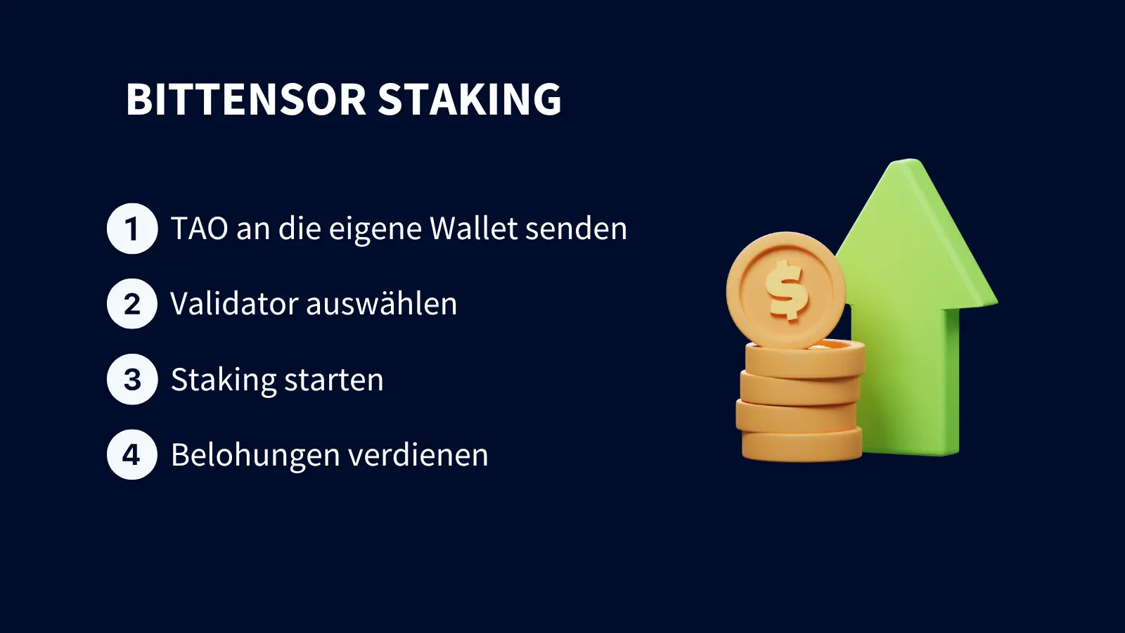 Erklärung Bittensor Staking