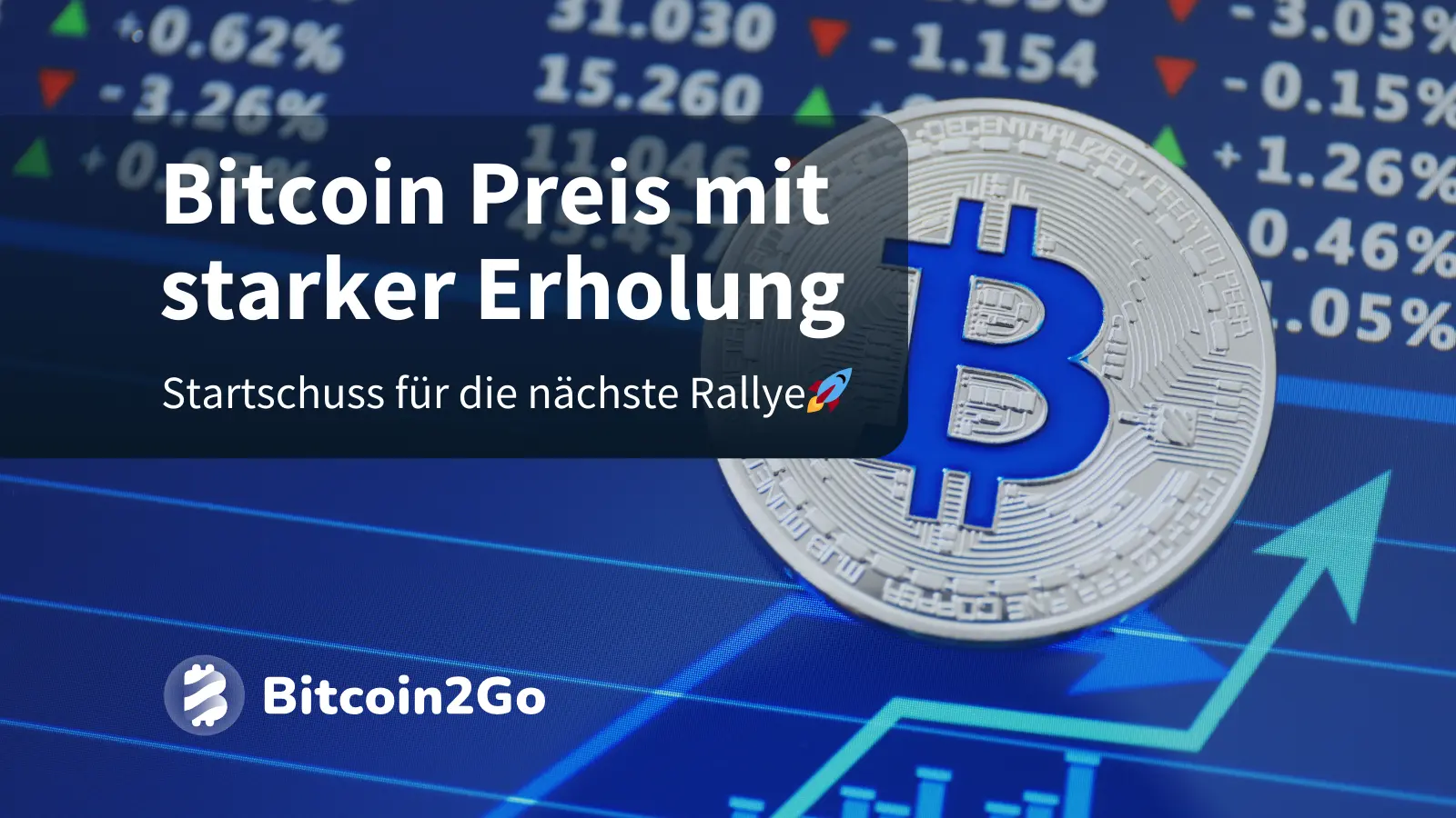 Bitcoin erholt sich: Startschuss für erneute Kurs Rallye?
