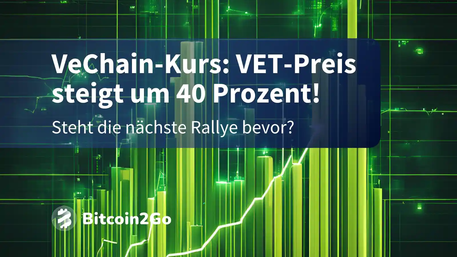 VeChain-Kurs Erholung (+40 %): Rallye auf 20 Cent möglich? – BitRss