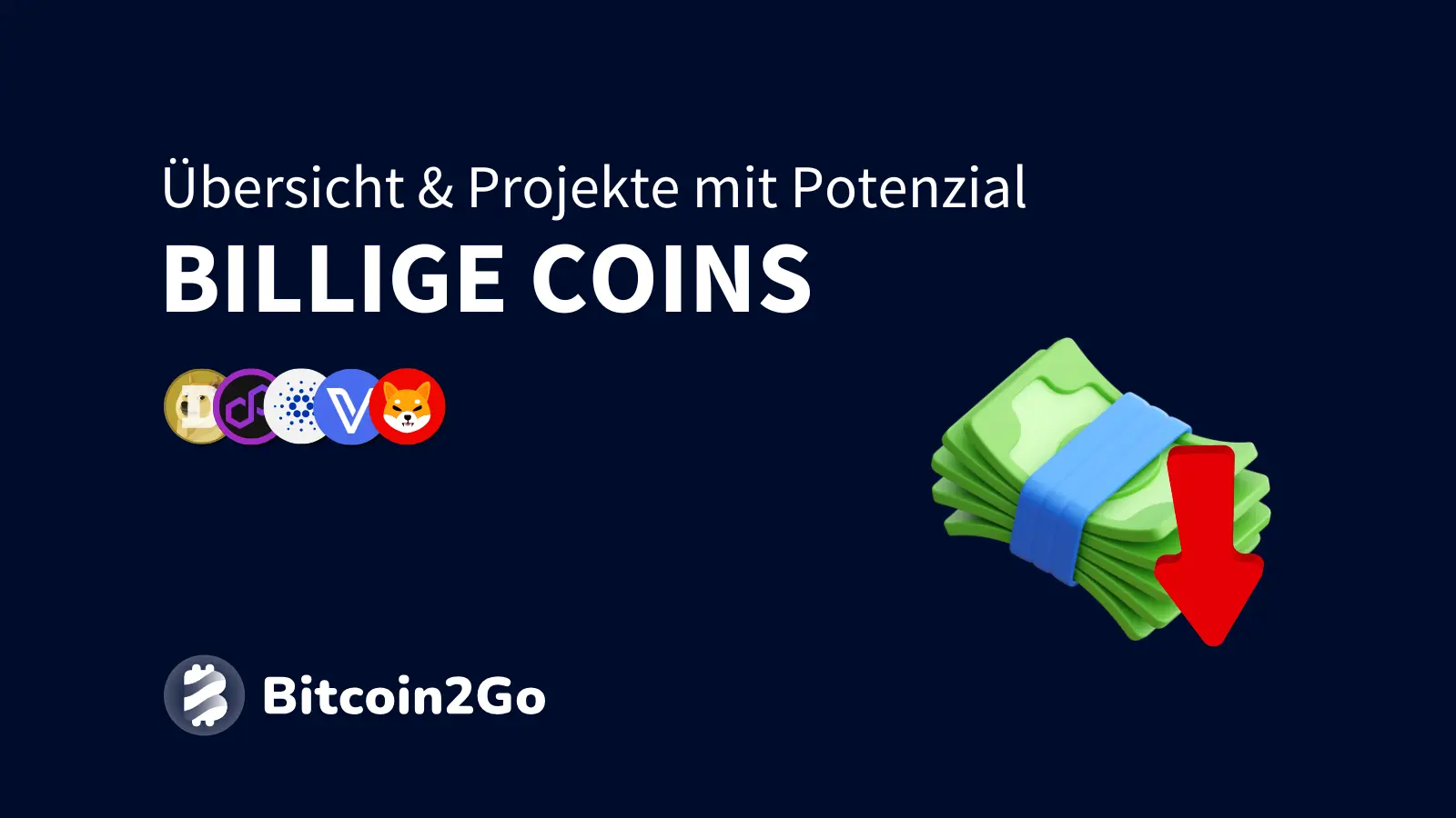 Billige Coins mit Zukunft » Projekte mit Potenzial (2025)