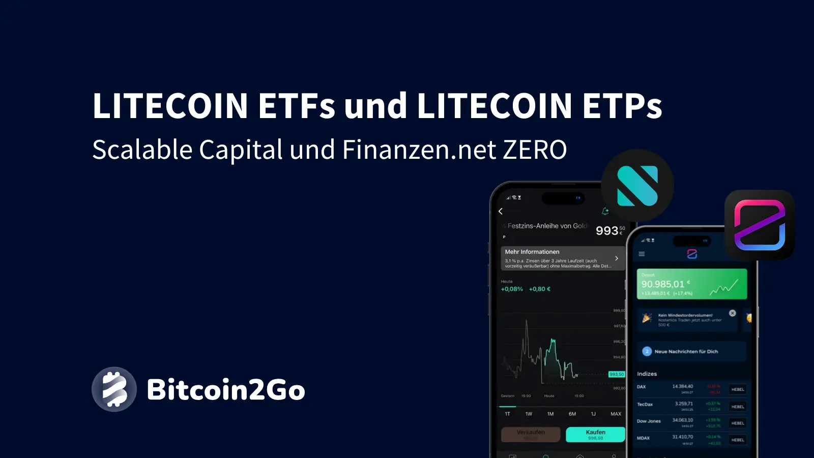 Litecoin als ETP kaufen - beste Anbieter