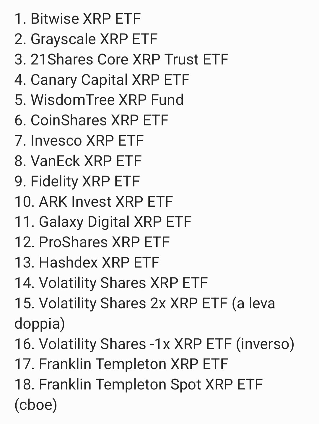 XRP bald bei 20 $? 18 ETFs könnten den Kurs beflügeln!