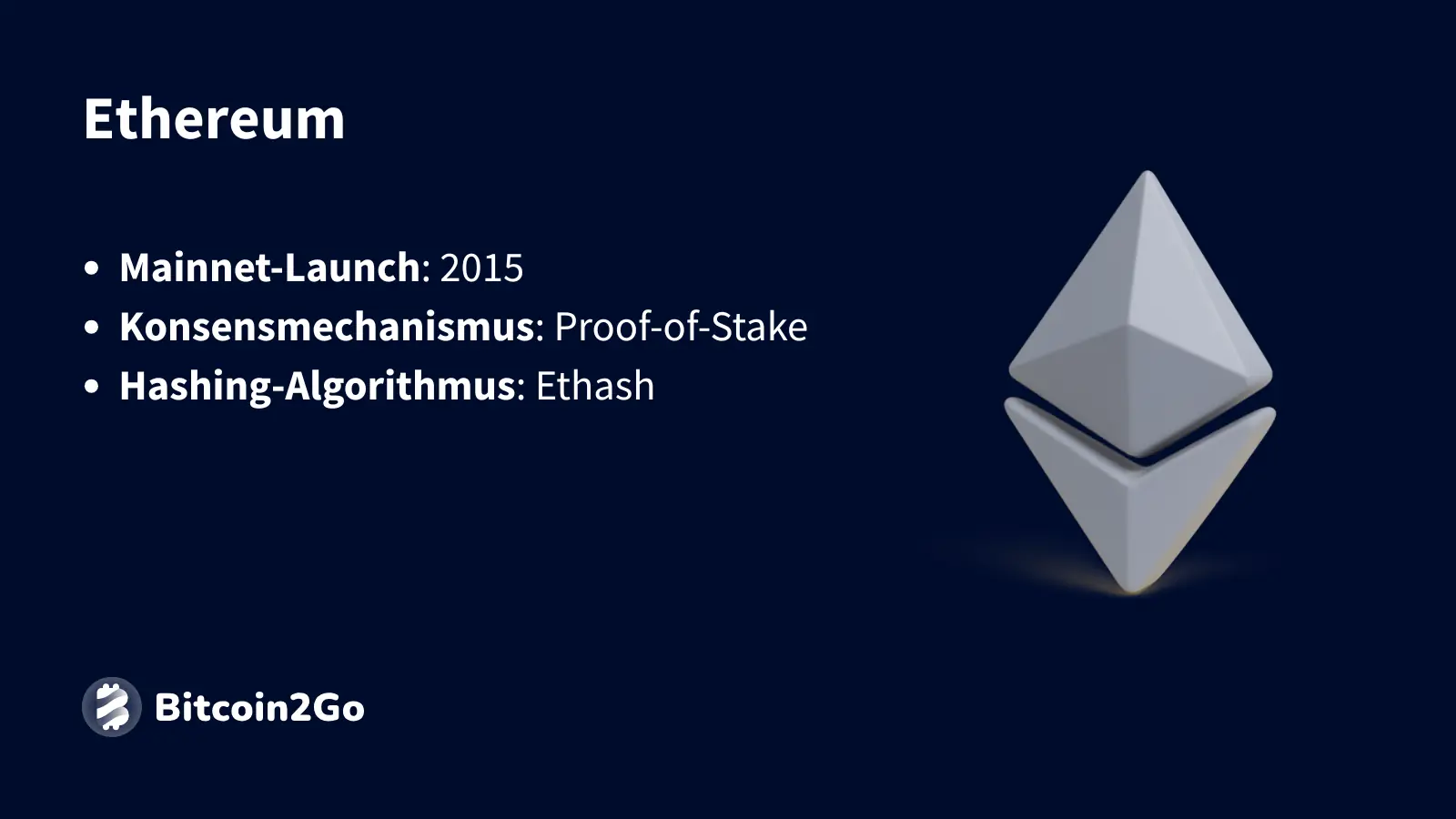 Ethereum: Erweiterte die Idee von Bitcoin um Smart Contracts