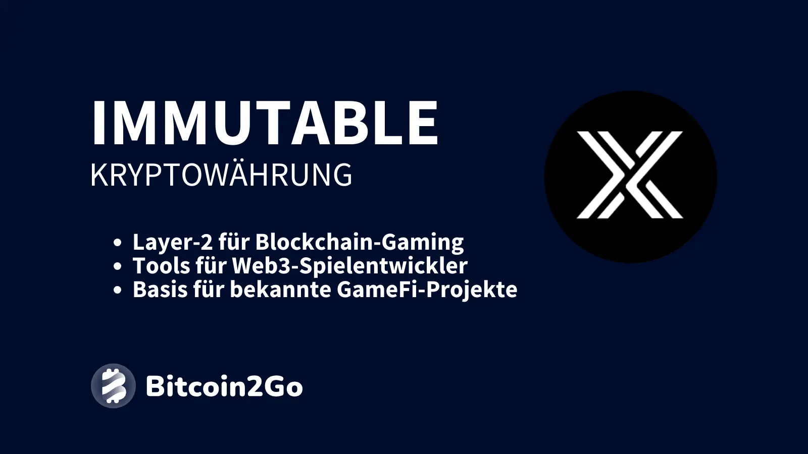 Bekannte Spiele wie »Gods Unchained« oder »Guild of Guardians« setzen auf Immutable als technische Grundlage.