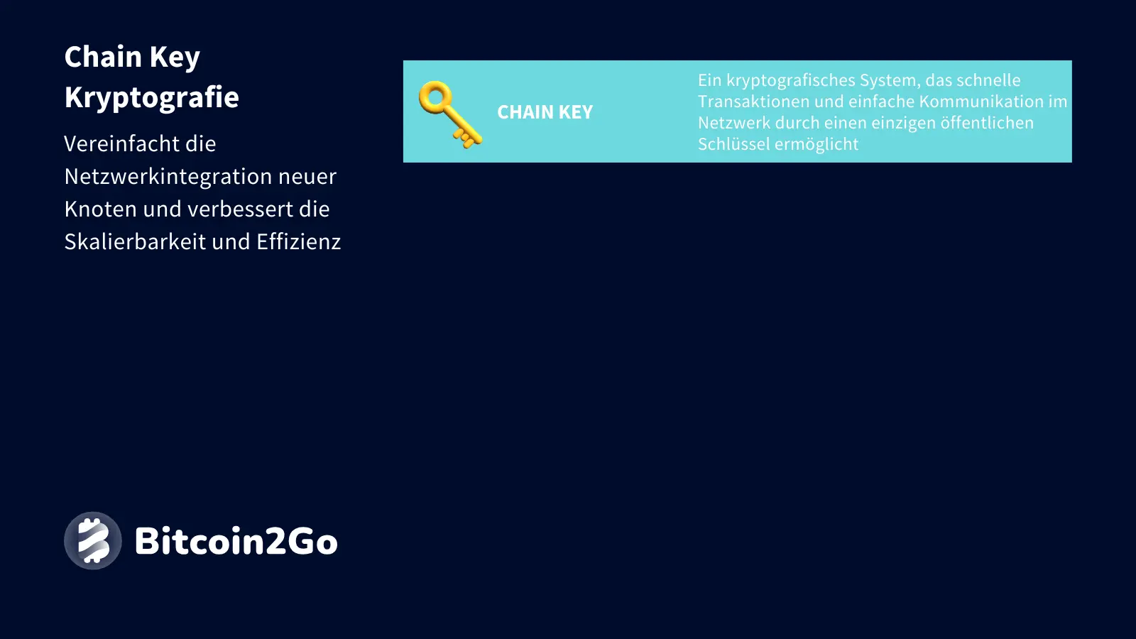 Erklärung Chain Key Kryptografie bei Internet Computer