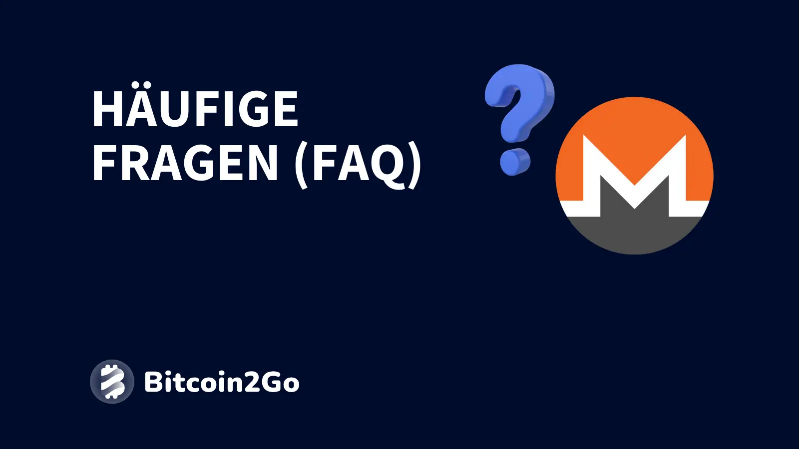 Häufige Fragen zu Monero (XMR)