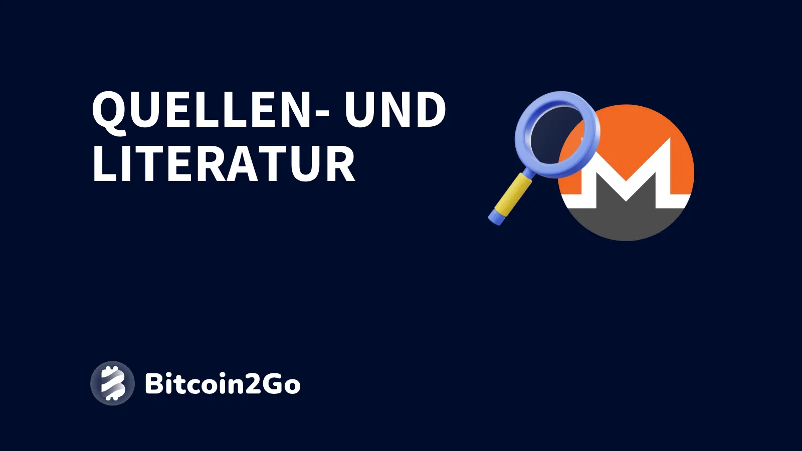 Literaturverzeichnis zu Monero (XMR)