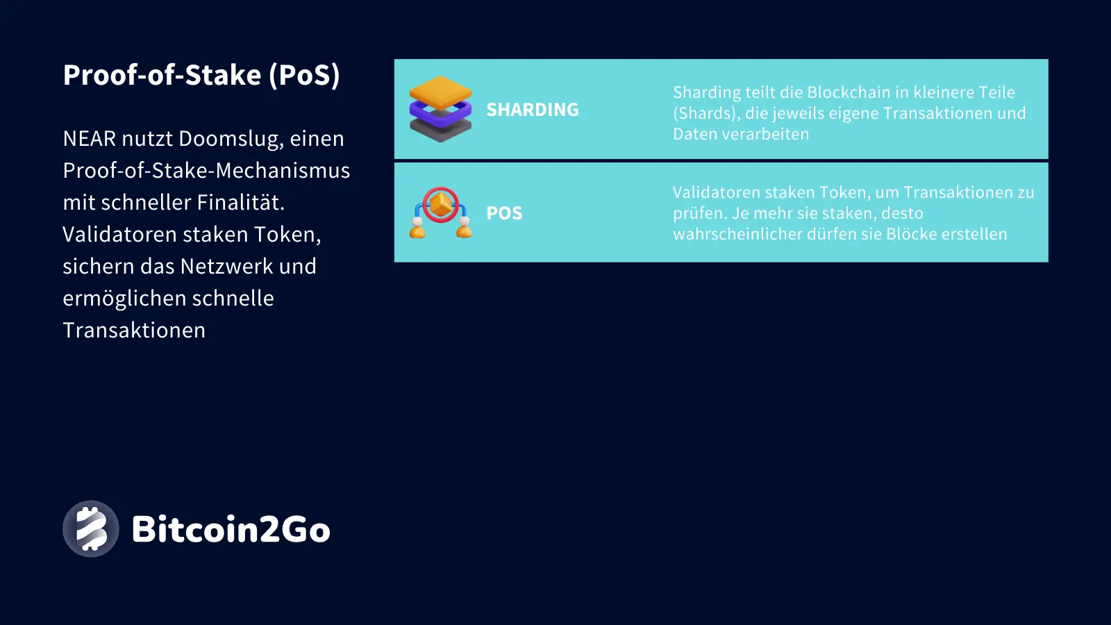 Erklärung Proof-of-Stake bei Near Protocol